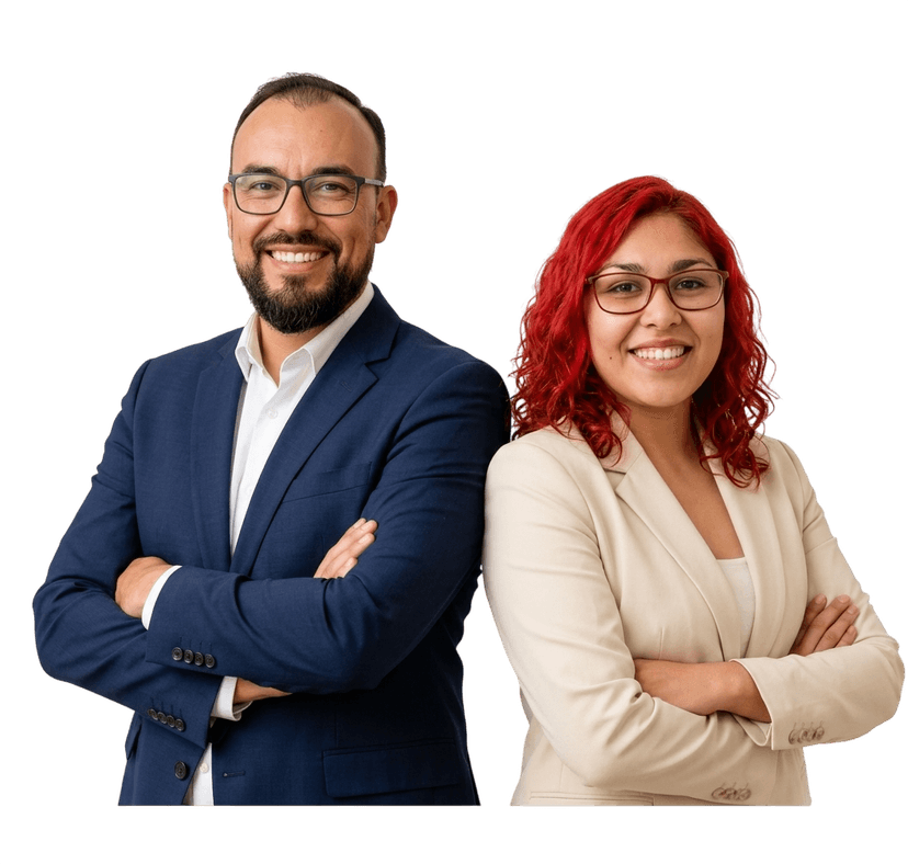 Christian Becerra y Keren González